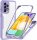 360° Grad Hülle für Samsung Galaxy A33 5G vollschutz Integriertem Displayschutz Lila