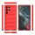 Hülle für Samsung Galaxy S23 Ultra Handyhülle Handy Tasche Back Cover Bumper TPU Rot