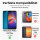 Handy Tasche Lenovo Motorola Panzer Hülle Hybrid Case Cover Schutzhülle Bumper Motorola Moto E6 Play Schwarz