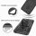 Handy Tasche Lenovo Motorola Panzer Hülle Hybrid Case Cover Schutzhülle Bumper Motorola Moto E6 Play Schwarz
