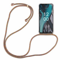 Handykette für Nokia C22 Handyhülle mit Band Umhängehülle mit Band Hülle Cover  Rainbow