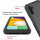 Hülle für Samsung Galaxy A13 5G / A04s Handyhülle Cover 2-teilig TPU Bumper Case Schwarz