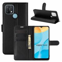 Oppo A15, Hülle Handyhülle Handy Tasche Flip Case Cover Schutzhülle Etui Schale
