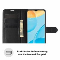 Oppo A15, Hülle Handyhülle Handy Tasche Flip Case Cover Schutzhülle Etui Schale