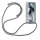 Handykette für Samsung S21 S22 S23 S24 FE Plus Ultra Handyhülle mit Band Hülle Galaxy S24+ Grau