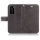 Huawei Handy Tasche Handyhülle Schutz Hülle Blumen Flip Cover Buch Case Etui Huawei P40 Pro Grau