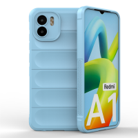 Hülle Xiaomi Redmi A1 Handyhülle Outdoor Case Back Cover Handy Tasche Bumper Hellblau