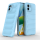 Hülle Xiaomi Redmi A1 Handyhülle Outdoor Case Back Cover Handy Tasche Bumper Hellblau