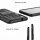 LG Hülle Outdoor Case Panzer Cover Handytasche Schutzhülle Handy Tasche Bumper LG K30 2019 Schwarz