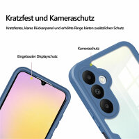 Handyhülle für Samsung Galaxy A25 – 360° Panzer Case mit Displayschutz Blau