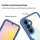 Handyhülle für Samsung Galaxy A25 – 360° Panzer Case mit Displayschutz Blau