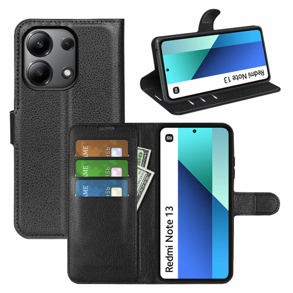 Hülle für Xiaomi Redmi Note 13 4G Handyhülle Handy Tasche Klapphülle Flipcase