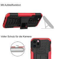Handyhülle für Apple iPhone 12 / 12 Pro – Panzer Cover Rot