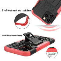 Handyhülle für Apple iPhone 12 / 12 Pro – Panzer Cover Rot