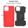 Handyhülle für Apple iPhone 12 / 12 Pro – Panzer Cover Rot