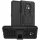 Handy Tasche Lenovo Motorola Panzer Hülle Hybrid Case Cover Schutzhülle Bumper Motorola Moto E7 Schwarz