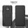Handy Tasche Lenovo Motorola Panzer Hülle Hybrid Case Cover Schutzhülle Bumper Motorola Moto E7 Schwarz