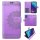 Handy Tasche für ZTE Blade Hülle Schutzhülle Klapphülle Flip Case Schale Etui BF Lila Blade V30 Vita