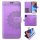 Handy Tasche für ZTE Blade Hülle Schutzhülle Klapphülle Flip Case Schale Etui BF Lila Blade V30 Vita