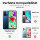 Hülle für Xiaomi Redmi 12C Handyhülle Handy Tasche Klapphülle Wallet Case Etui Grau