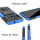 Handy Tasche Lenovo Motorola Panzer Hülle Hybrid Case Cover Schutzhülle Bumper Motorola Moto E6 Plus Blau