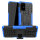 Handy Tasche für Samsung Galaxy Case Panzer Hülle Cover Schutzhülle Etui Bumper Galaxy S20+ SM-G985 Blau