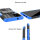 Handy Tasche für Samsung Galaxy Case Panzer Hülle Cover Schutzhülle Etui Bumper Galaxy S20+ SM-G985 Blau