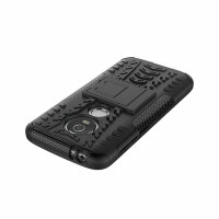 Handy Tasche Lenovo Motorola Panzer Hülle Hybrid Case Cover Schutzhülle Bumper Motorola Moto E5 Play Rot