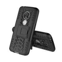 Handy Tasche Lenovo Motorola Panzer Hülle Hybrid Case Cover Schutzhülle Bumper Motorola Moto E5 Play Rot