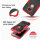 Handy Tasche Lenovo Motorola Panzer Hülle Hybrid Case Cover Schutzhülle Bumper Motorola Moto E5 Play Rot