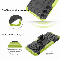 Outdoor Hülle für Samsung Galaxy S23 Handyhülle Handy Tasche Bumper TPU Silikon Grün