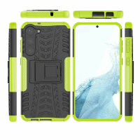 Outdoor Hülle für Samsung Galaxy S23 Handyhülle Handy Tasche Bumper TPU Silikon Grün