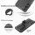 Outdoor Hülle für Samsung Galaxy S23+ Handyhülle Handy Tasche Bumper TPU Silikon Schwarz