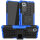 Schutz Hülle Xiaomi Handy Tasche Case Cover Silikon Schale Outdoor Handyhülle BF Xiaomi Redmi Note 10 Pro Blau