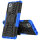 Schutz Hülle Xiaomi Handy Tasche Case Cover Silikon Schale Outdoor Handyhülle BF Xiaomi Redmi Note 10 Pro Blau