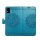 Handyhülle für ZTE Blade A71 – Klapphülle Mandala Blau