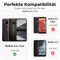 Handykette Nokia 3.4 / 5.4 Handyhülle mit Band...