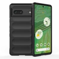 Hülle für Google Pixel 7 Handyhülle Handy Tasche Back Cover Bumper TPU Case Schwarz
