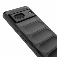 Hülle für Google Pixel 7 Handyhülle Handy Tasche Back Cover Bumper TPU Case Schwarz
