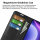 Hülle für Poco F5 Handyhülle Handy Tasche Klapphülle Flipcase Cover Etui Schwarz