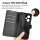 Hülle für Poco F5 Handyhülle Handy Tasche Klapphülle Flipcase Cover Etui Schwarz