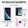 Handy Tasche für Apple iPhone Panzer Cover Case Schutz Hülle Etui Schale Bumper Apple iPhone SE 2020 Blau