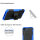 Handy Tasche für Apple iPhone Panzer Cover Case Schutz Hülle Etui Schale Bumper Apple iPhone SE 2020 Blau