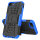 Handy Tasche für Apple iPhone Panzer Cover Case Schutz Hülle Etui Schale Bumper Apple iPhone SE 2020 Blau