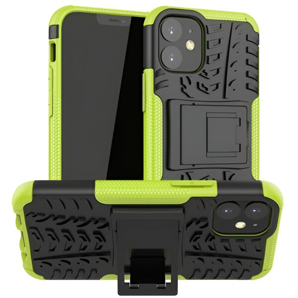 Handyhülle für Apple iPhone 12 Mini – Panzer Cover Grün