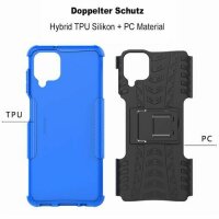 Handy Tasche für SAMSUNG Galaxy Hülle Handyhülle Schutzhülle Outdoor Case Schale Galaxy S20 FE SM-G780F Blau
