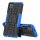 Handy Tasche für SAMSUNG Galaxy Hülle Handyhülle Schutzhülle Outdoor Case Schale Galaxy S20 FE SM-G780F Blau
