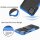 Handy Tasche für SAMSUNG Galaxy Hülle Handyhülle Schutzhülle Outdoor Case Schale Galaxy S20 FE SM-G780F Blau