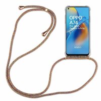 Handykette für Oppo A74 4G Handyhülle mit Band...