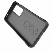 betterfon Airbag Case für Xiaomi 12T Pro 5G Hülle Handyhülle Silikon Case  Schwarz